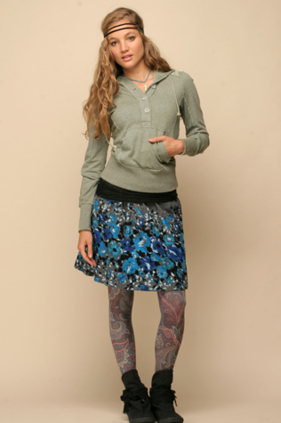 Impression Florals Skirt