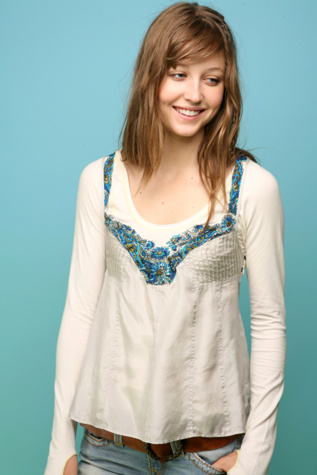 Take Heart Seamed Top