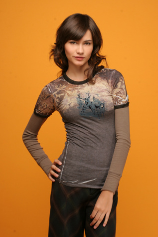 We The Free Black Deer Tee