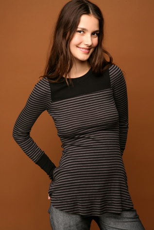 Drapey Rib Long Sleeved Tunic