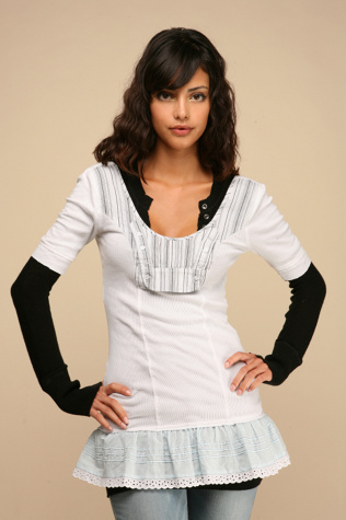 Square Neck Menswear Tunic