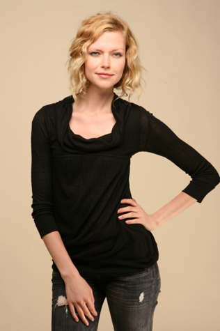 Long Sleeved Cowl Top