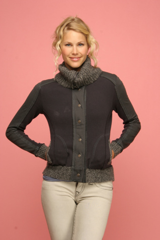 Mixed Sweater Bomber