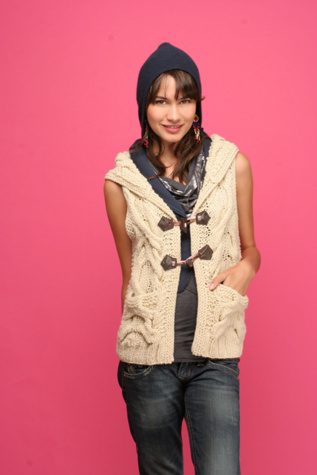 Shetland Cable Vest