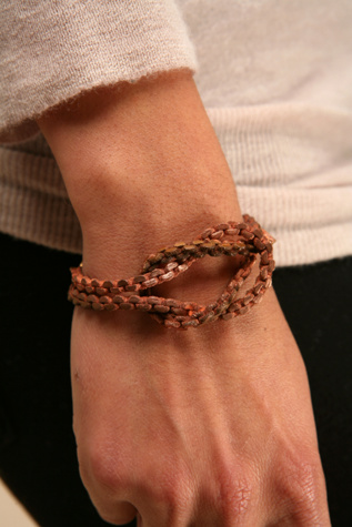 Copper Knot Bracelet