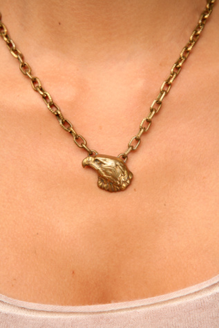 Golden Eagle Necklace