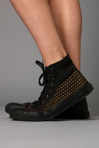 Studded Vintage Converse High Top
