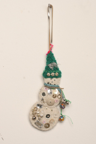 Felty Snowman Ornament