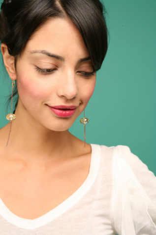 Moon Drop Earring