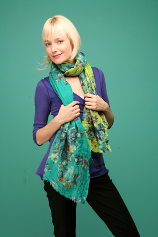 Wooly Watercolor Scarf