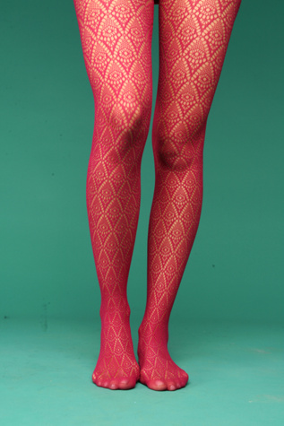 Free People Clothing Boutique > Diamond Crochet Tights from freepeople.com