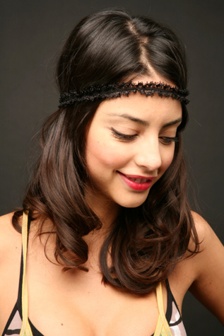 Metallic Lace Headband