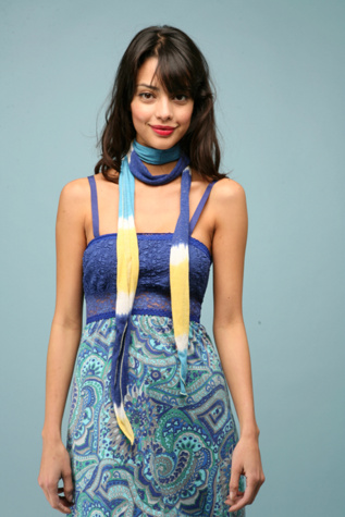 Skinny Dip-dye Scarf