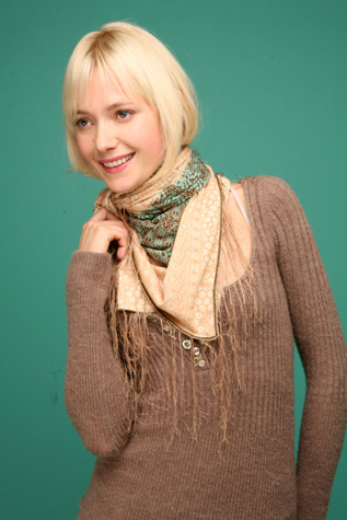 Patterned Sunstroke Scarf
