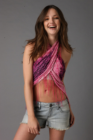 Patterned Sunstroke Scarf