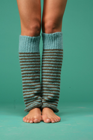 Skinny Stripe Legwarmer