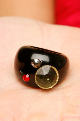 Free People Clothing Boutique > Flower Garden Rings :  semi precious free people vintage funky