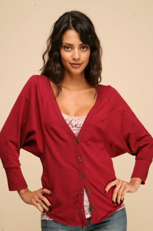 Bustle Dolman Cardigan