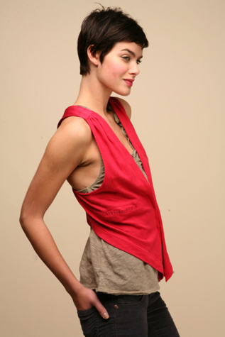 Katie's Drippy Knit Vest