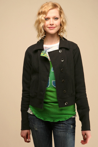 French Terry Bomber Jacket