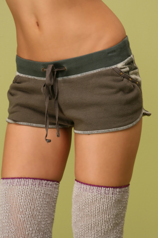 Solid Studded Short
