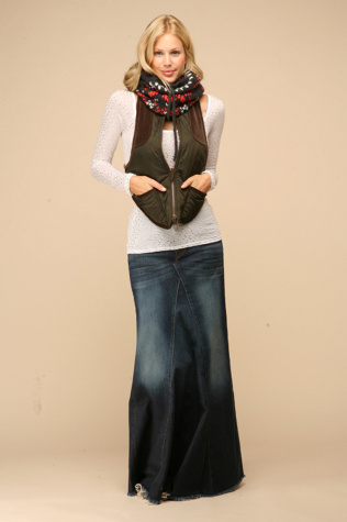 Dakota Long Skirt by True Religion