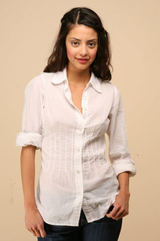 Corset Collared Top