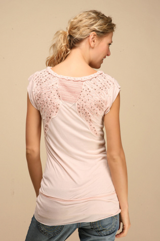 Metal Wing Tee