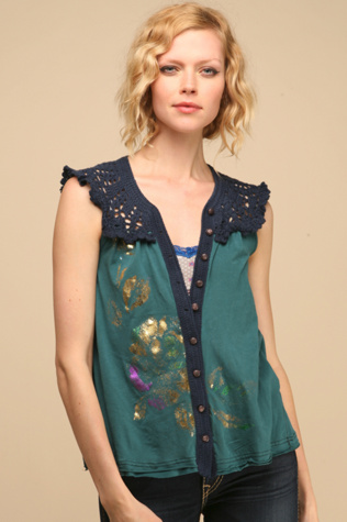 Park Pixie Crochet Top