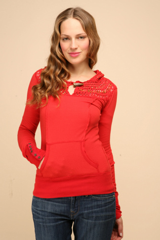 Crochet Solid Pullover