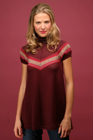 Snowfall Trapeze Tunic