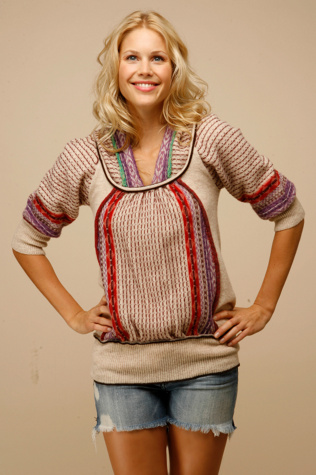 Scoop Jacquard Hoodie