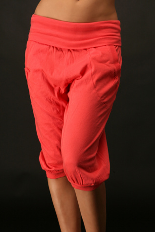Solid Cropped Pant