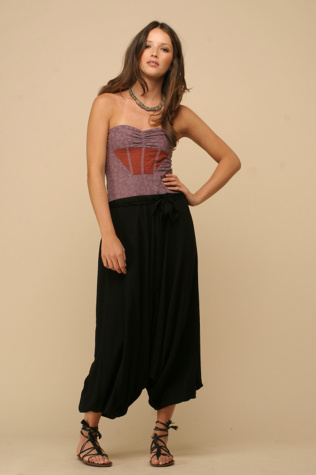 Cropped Harem Pant