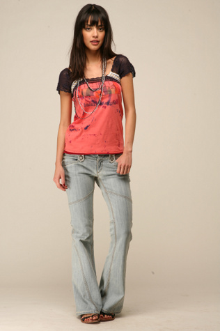 Seamed Fashion Flare