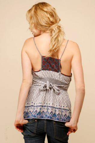 Sophie's Paisley Silk Top