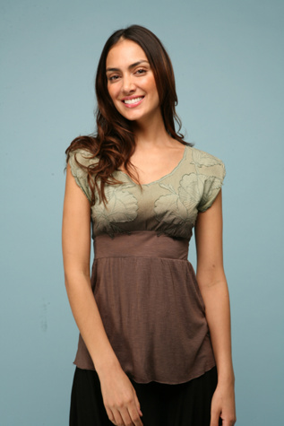 Free People Clothing Boutique > Mesh Hibiscus Tee :  tees shirts free people
