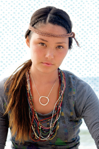 Knotted Beads Necklace