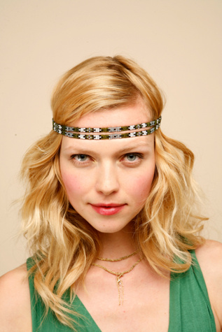 Double Beaded Headband