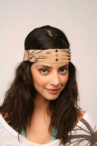 Stardust Leather Headband