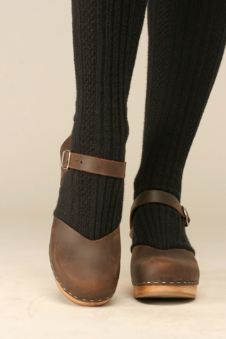 Covered Sandal Clog by Swedish Hasbeens