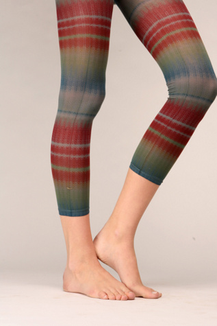 Free People Clothing Boutique > Rainbow Fade Footless Tights from freepeople.com