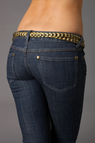 Studded Double Wrap Belt