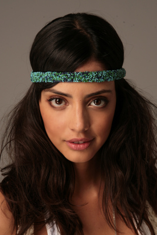 Ultra Skinny Beaded Headband