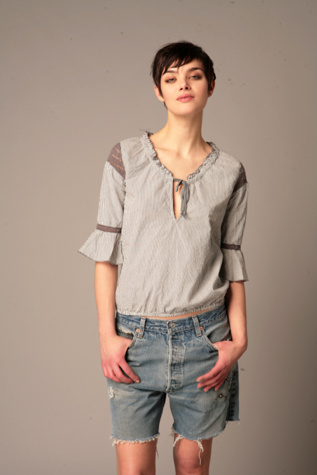 California Menswear and Lace Top