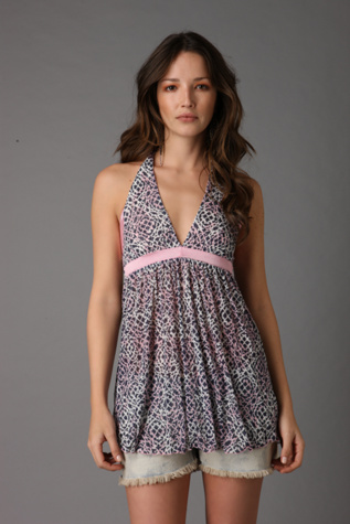 Deep V Dancer Top