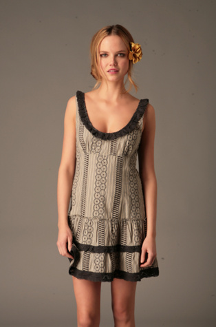 Free People Clothing Boutique > Eyelet Tennis Dress :  mini dress little black dress dresses