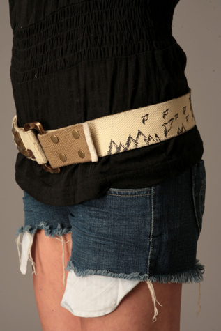 We The Free Painted Commander Belt