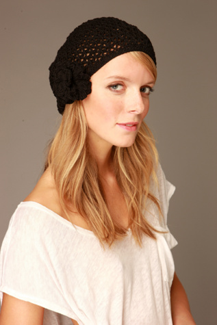 Starstitch Rose Beret
