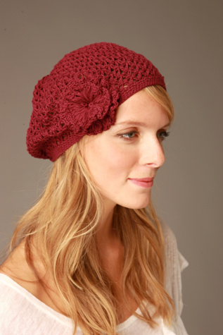 Starstitch Rose Beret